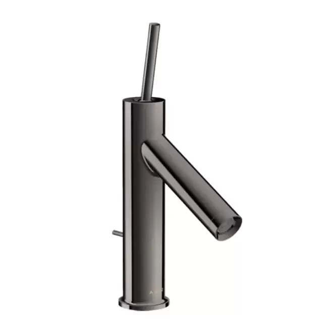 Axor Starck Cмеситель для раковины 90, на 1 отв., с донным клапаном, цвет: полированный черный хром