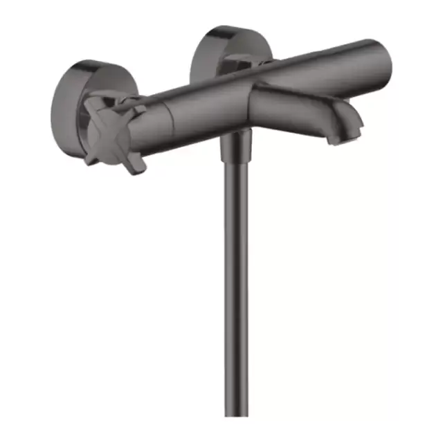 Axor Citterio E Смеситель для ванны, термостатический, настенный, цвет: шлифованный черный хром