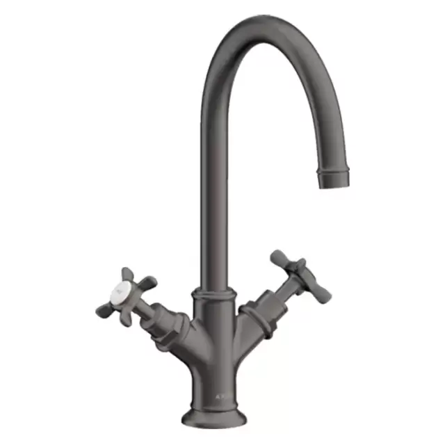 Axor Montreux Смеситель для раковины, для 1 отв., цвет: шлифованный черный хром