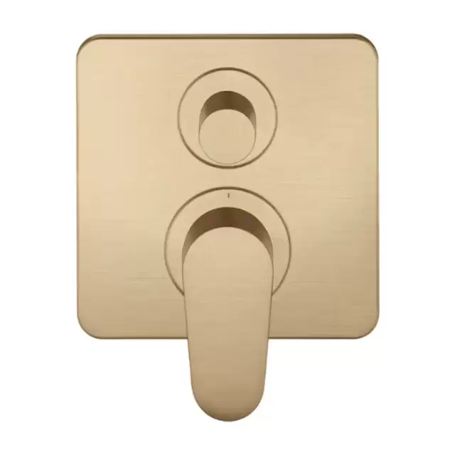 Axor Citterio M Смеситель для ванны, встраиваемый, с переключателем на 2 потока, цвет: шлифованная бронза