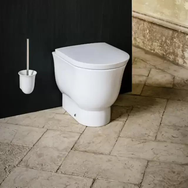 Laufen New Classic Унитаз напольный безободковый 53х37х43см, выпуск универсальный, цвет: белый матовый