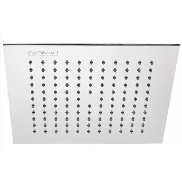 Carimali MySlim Верхний душ 24х24см., потолочный, ультратонкий, хромированный, нерж. сталь, цвет: хром