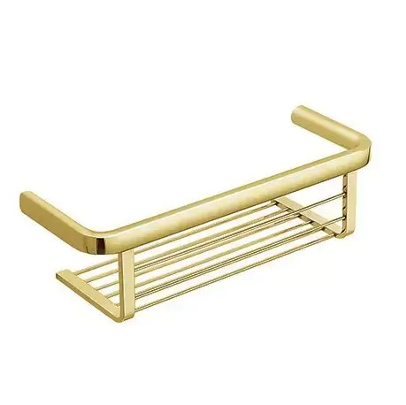 Colombo Lulu Полочка металлическая 30см, цвет: PVD золото