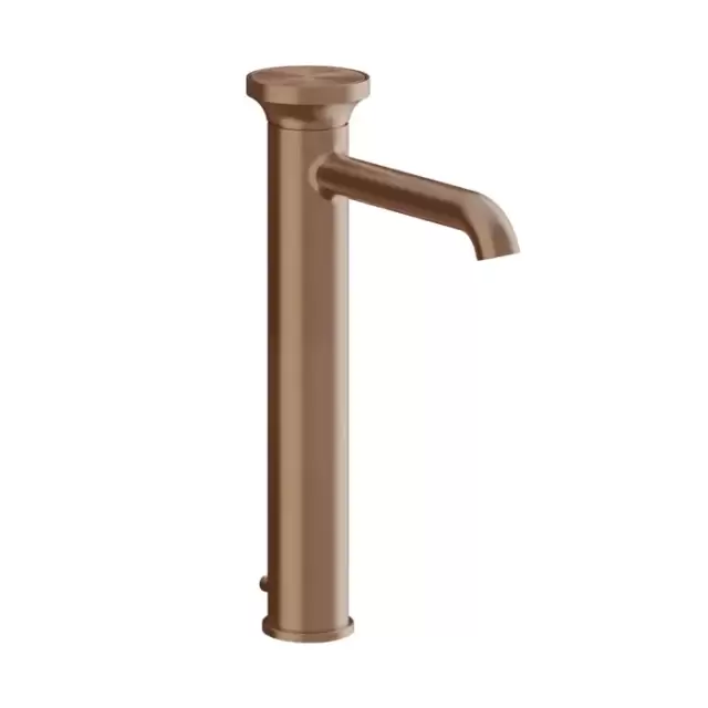 Gessi Origini Смеситель для раковины, на 1 отв., с донным клапаном, цвет: Copper Brushed PVD