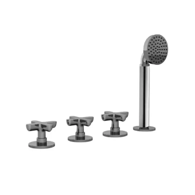 Fantini Icona Classic Смеситель на борт ванны, цвет: хром