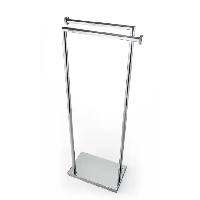 3SC Ribbon Полотенцедержатель напольный 30хh83х18 см, цвет: латунь сатинированная матовая