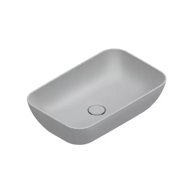 Catalano Green Раковина 60x38см накладная, без отв., цвет: Cemento Satinato