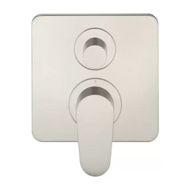 Axor Citterio M Смеситель для ванны, встраиваемый, с переключателем на 2 потока, цвет: сталь