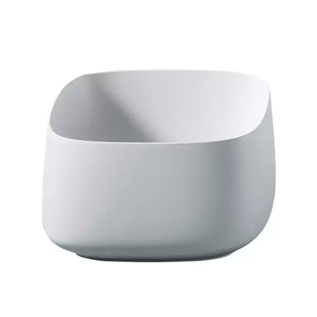 Artceram Cognac Раковина накладная Quadro 43x43 см, saniglaze, цвет: белый матовый