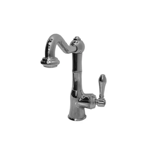 Gattoni Orta New Смеситель для раковины, на 1 отв., с высоким изливом, с донным клапаном, цвет: хром