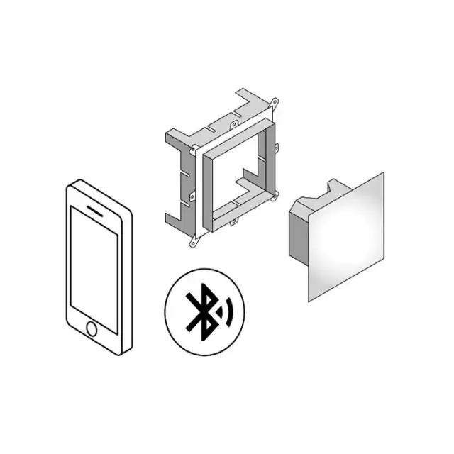 Effegibi Набор ESS, светильник с RGB и динамиками Bluetooth для Inside - EasySteam - AquaSteam - Nuvola Smart Power