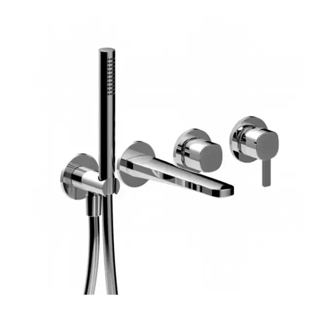 Fantini Lame Смеситель для ванны, встраиваемый, цвет: хром