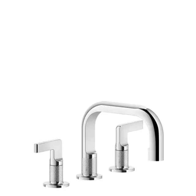 Gessi Inciso Смеситель для раковины, 3 отв., цвет: хром