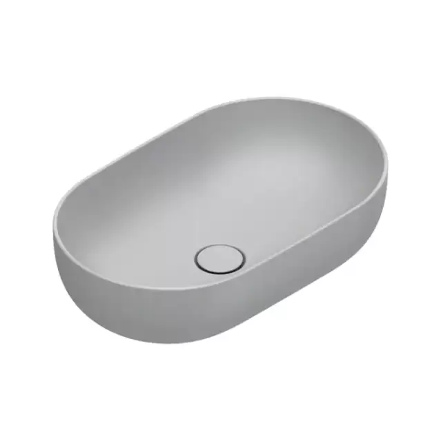 Catalano Sfera Раковина 60x37см накладная, без отв., цвет: Cemento Satinato