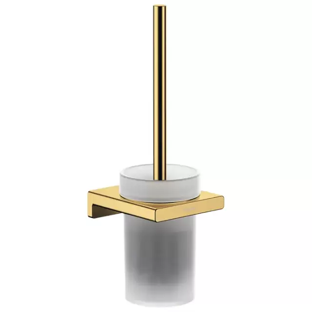 Hansgrohe AddStoris Набор для WC, настенный монтаж, цвет: полированное золото