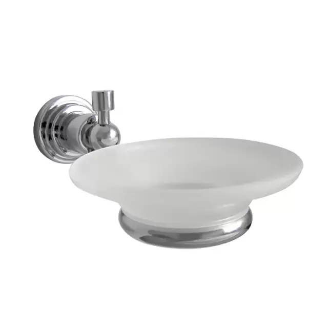 Nicolazzi Monte Croce Мыльница, подвесная, цвет: хром/белый