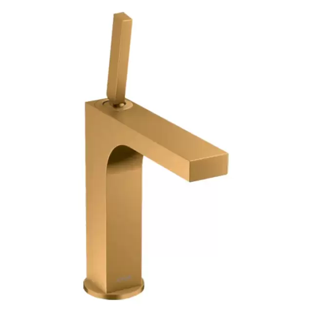 Axor Citterio Смеситель для раковины 160, на 1 отв., цвет: шлифованное золото