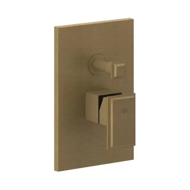 Gessi Eleganza Смеситель для ванны, встраиваемый, цвет: Antique Brass