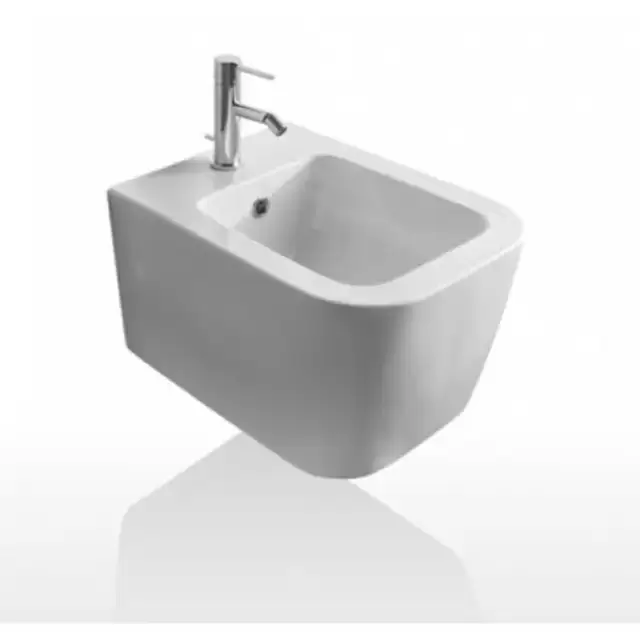 Globo Stone Биде подвесное 56х36см, c 1 отв.под смеситель, системой скрытого крепежа, цвет: белый