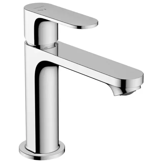 Hansgrohe Rebris S Смеситель для раковины, 1 отв., CoolStart, EcoSmart+, с донным клапаном, цвет: хром