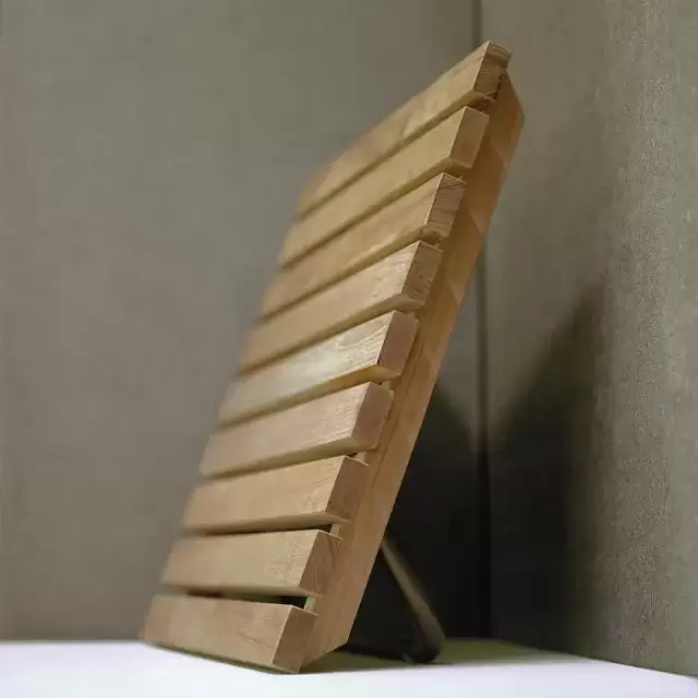 Effegibi Спинка для хаммам 45x19x45см, цвет: тиковое дерево