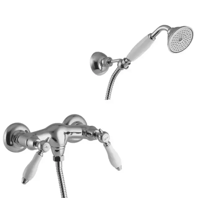 Fima Carlo Frattini Herend Смеситель для душа, настенный, с ручным душем., цвет: золото