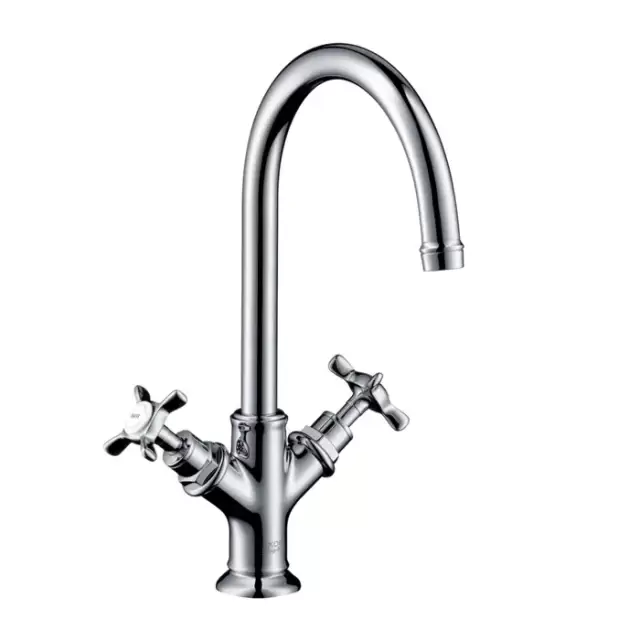 Axor Montreux Смеситель для раковины, двухвентильный, на 1 отв, цвет: хром