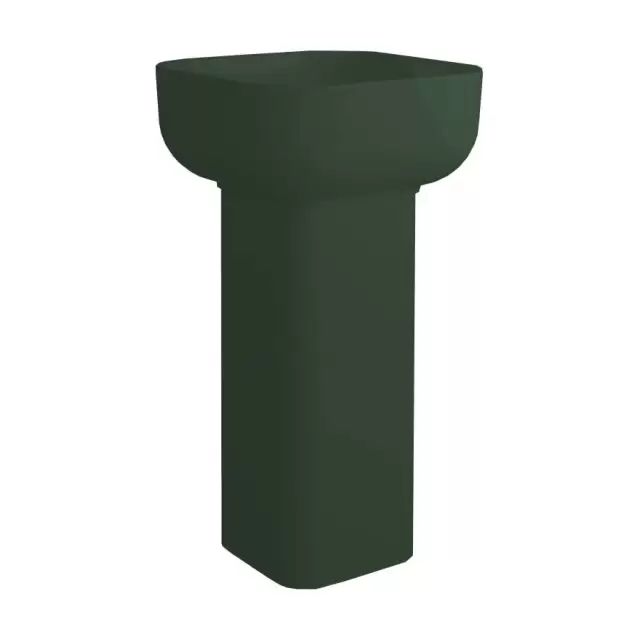 Simas Balloon Раковина с колонной 45x45xh65 см, без отв под смеситель, без перелива, цвет: mirto matt