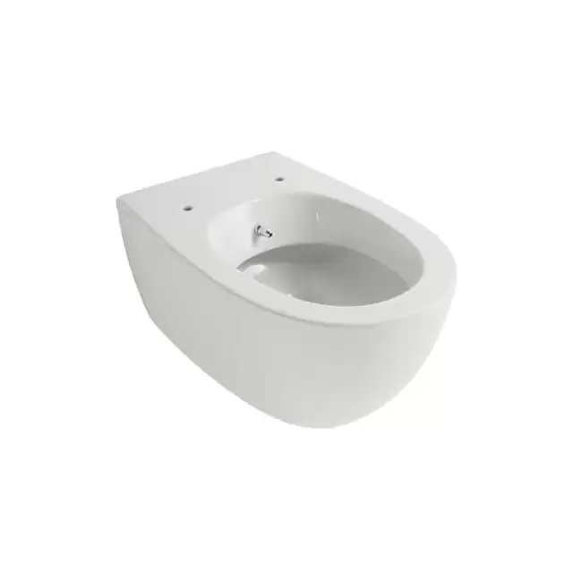 Globo 4ALL Унитаз-биде подвесной  54х36см, крепёж  в комплекте, цвет: белый