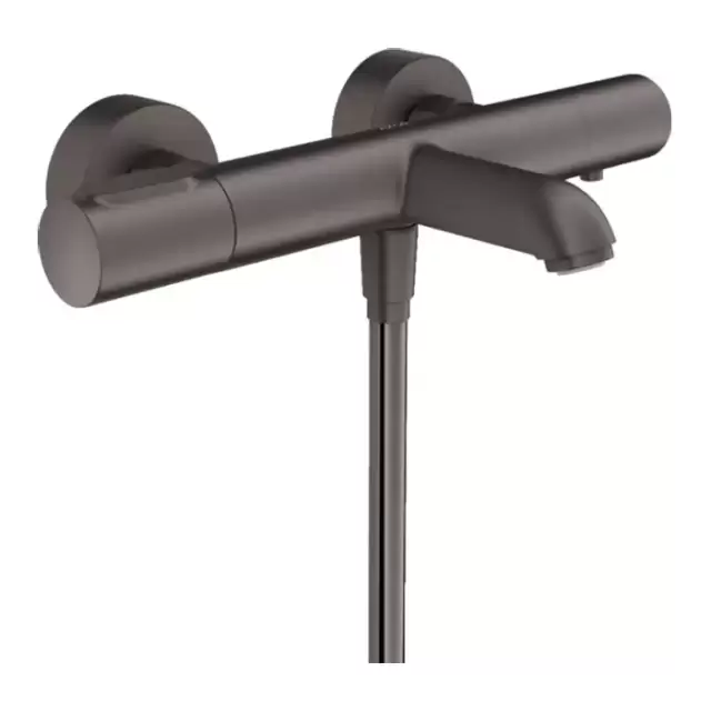 Axor Citterio M Смеситель для ванны, настенный, термостатический, цвет: шлифованный черный хром