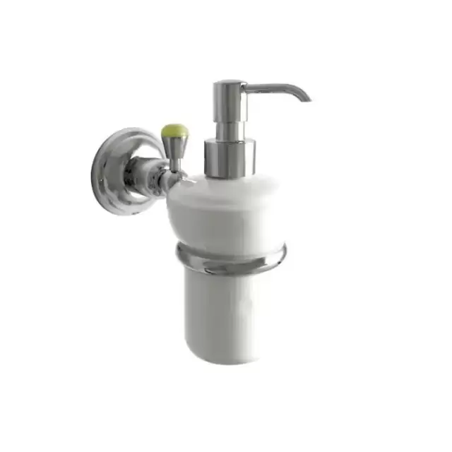 Nicolazzi Onice Дозатор для жидкого мыла, подвесной, цвет: хром/белый