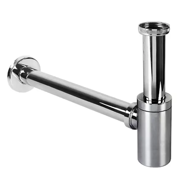 SIMAS Сифон цилиндрической формы для биде, хром