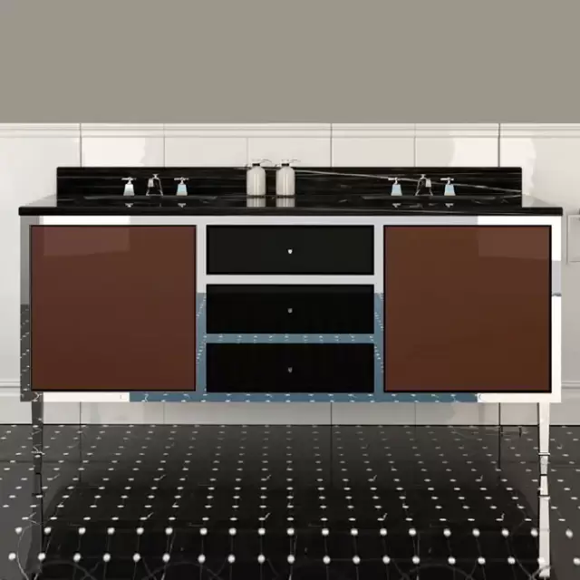 Devon&Devon Jazz 3, Комплект мебели, напольный, Цвет: fango/deep black