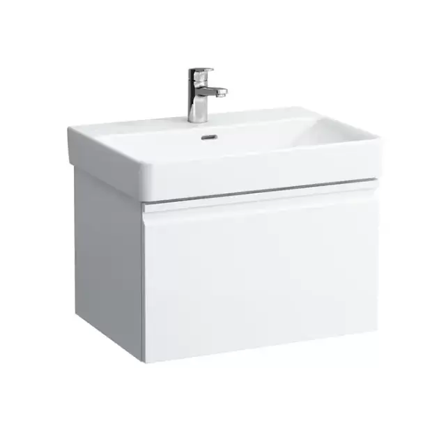 Laufen Pro A Тумба подвесная 52x45cм, с раковиной, цвет: белый матовый