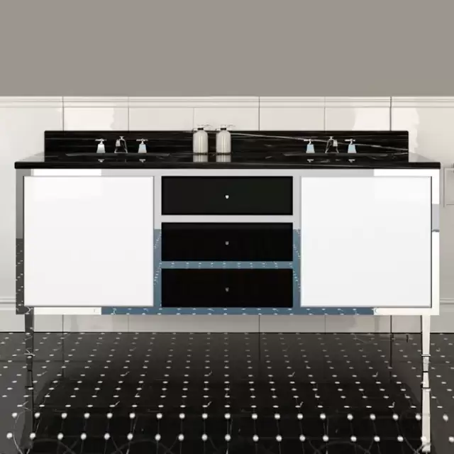 Devon&Devon Jazz 3, Комплект мебели, напольный, Цвет: pure white/deep black