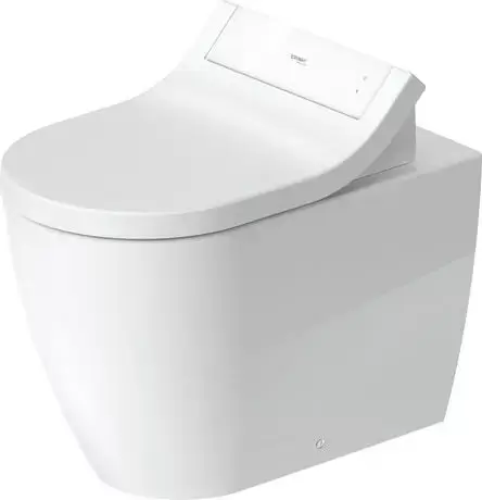 Duravit ME by Starck SensoWash Унитаз напольный 60х37см, пристенный вариант, включая крепление, сток горизонтальный, с сиденьем
