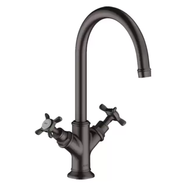 Axor Montreux Смеситель для раковины 210, на 1 отв., цвет: шлифованный черный хром