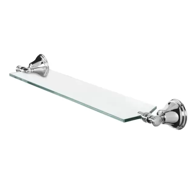 TW Harmony 018, стеклянная полочка 71см, подвесной, цвет: хром