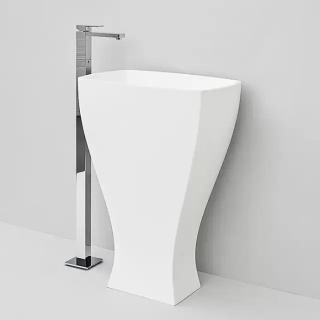 Artceram JAZZ Livingtec Раковина напольная с сифоном, 60х48х85см, цвет: белый глянцевый