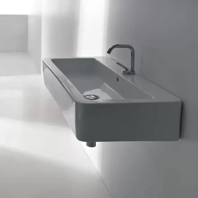 Kerasan Ego Раковина 90х43см., подвесная, с 1 отв., цвет: белый