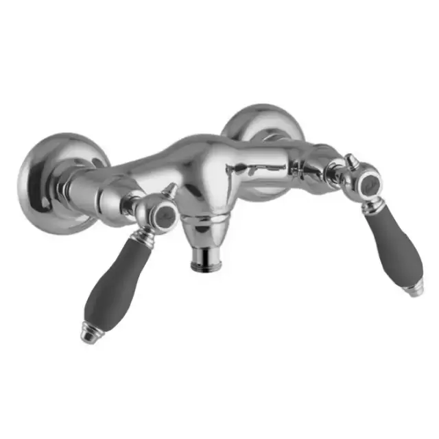 Fima Carlo Frattini Herend Смеситель для душа, настенный, черные ручки, цвет: хром