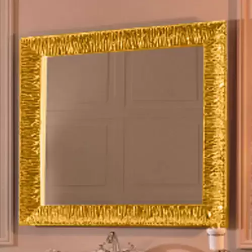 Kerasan Retro Зеркало 100x100см, цвет: золото