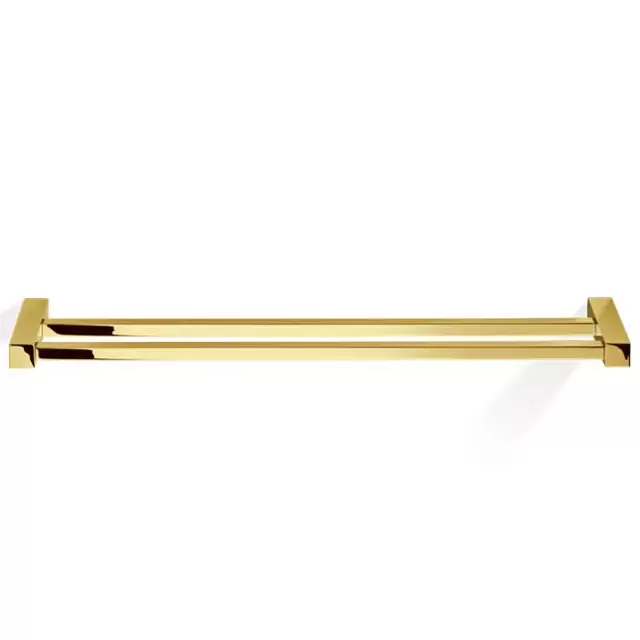Decor Walther Corner HTD80 Полотенцедержатель 80см, двойной, подвесной, цвет: золото
