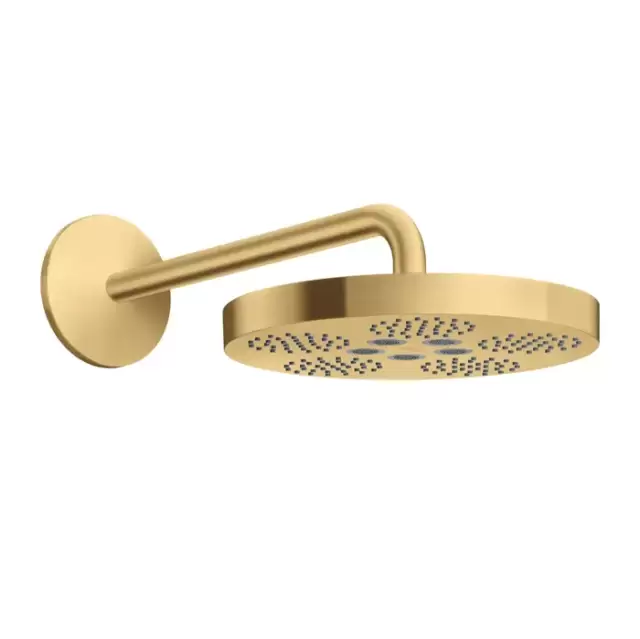 Axor One Верхний душ &Oslash;280 мм., с настенным держателем 389 мм., цвет: шлифованное золото
