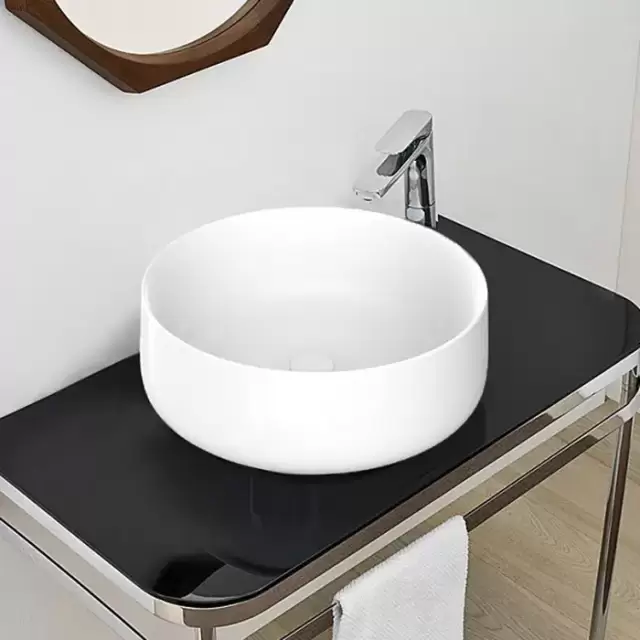 Artceram Cognac Раковина 33.5х16 см, без отв., накладная, без перелива, цвет: белый матовый