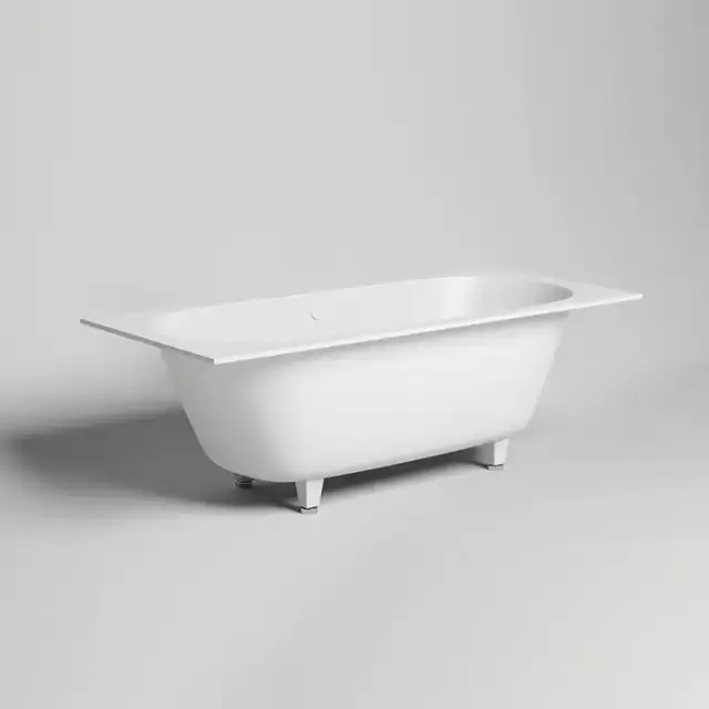 Salini Ornella Axis 170 Ванна встраиваемая,170х70х60cм., прямоугольная ,материал: S-Sense, цвет: белый