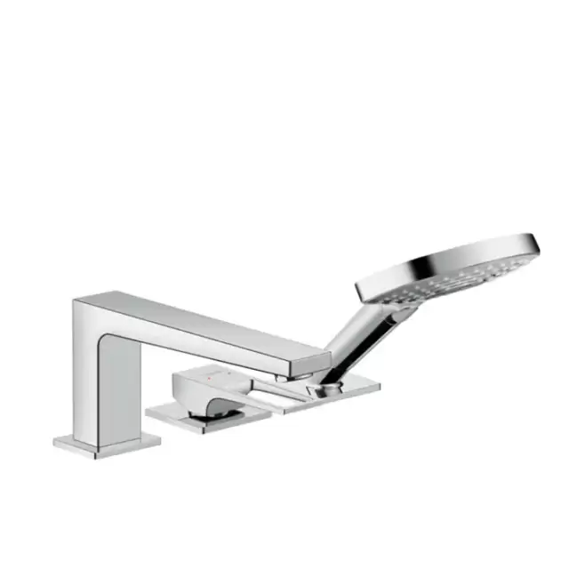 Hansgrohe Metropol Смеситель на борт ванны , на 3 отв., цвет: хром