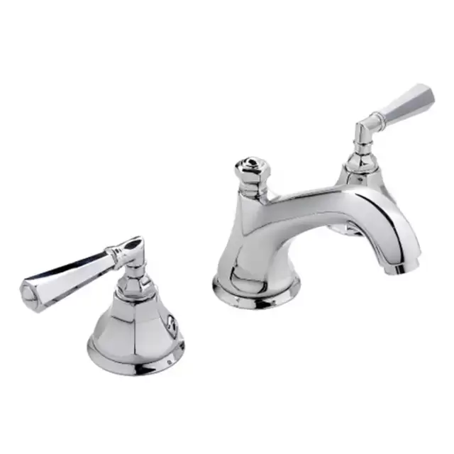 Nicolazzi Teide Смеситель для раковины на 3 отверствия, с донным клапаном, ручки Crystal lever, цвет: хром