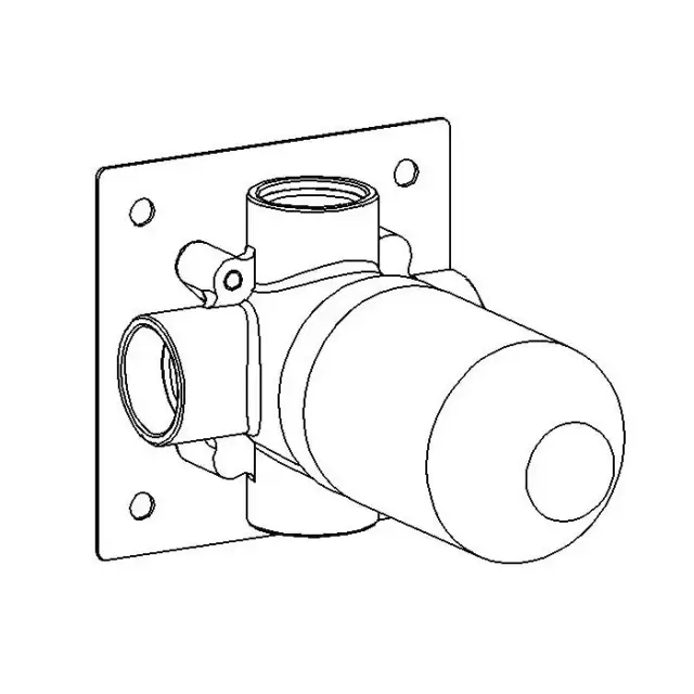 Carimali Встраиваемая часть дивертора на 2 потока воды