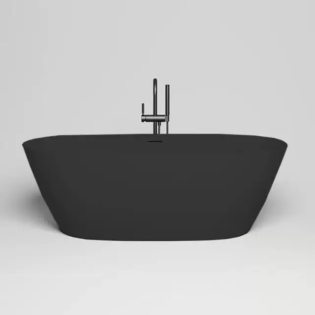 Salini Sofia Ванна отдельностоящая 165x75x60см, донный клапан "Up&Down", сифон, слив-перелив, S-Sense, цвет: RAL9005